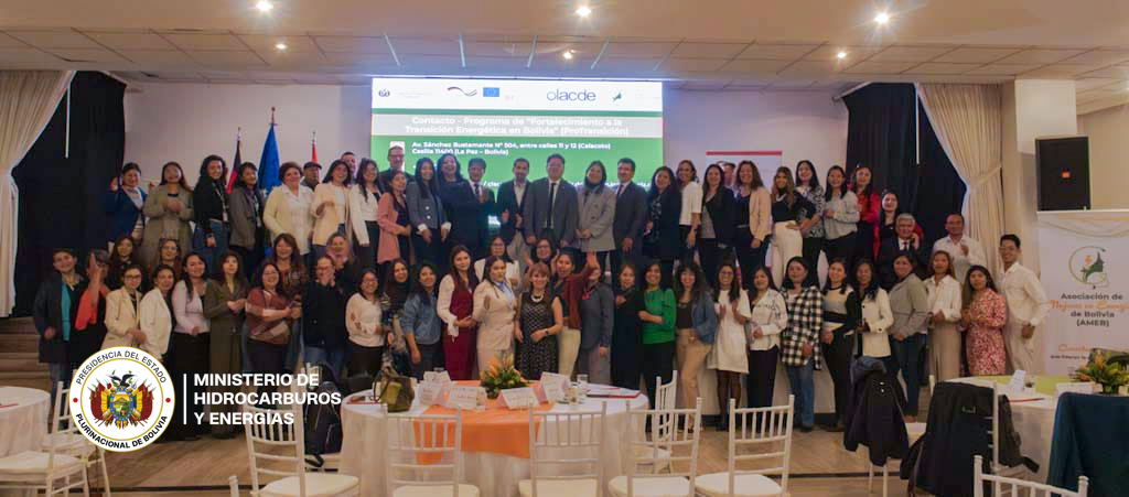 Más de 260 mujeres unen sus voces y liderazgo para transformar el futuro energético de Bolivia